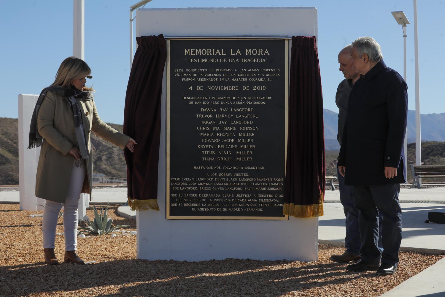 López Obrador Inaugura Memorial Por Matanza De Familia Mormona Lebaron Misión Política 5102