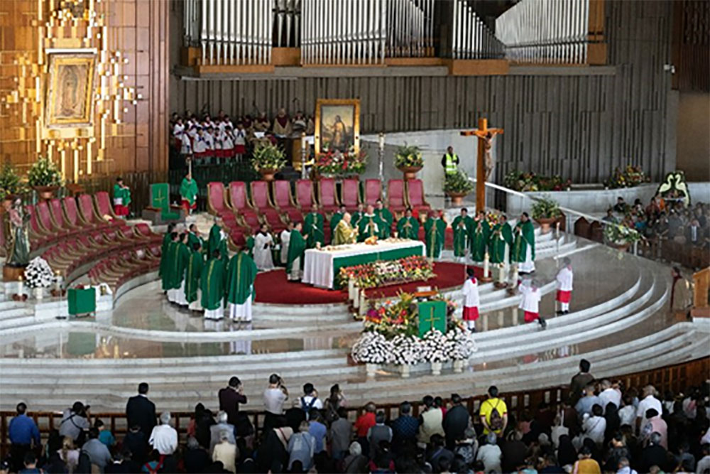Transmitirán misa dominical en Basílica de Guadalupe por Misión Política